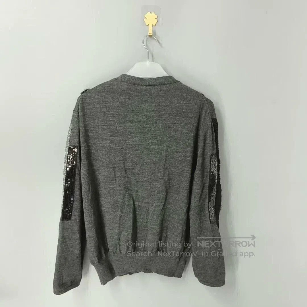 Dior Dior x ERL Wool Sequin Embroidered Cardigan. Size L / US 10 / IT 46 - 2 Thumbnail