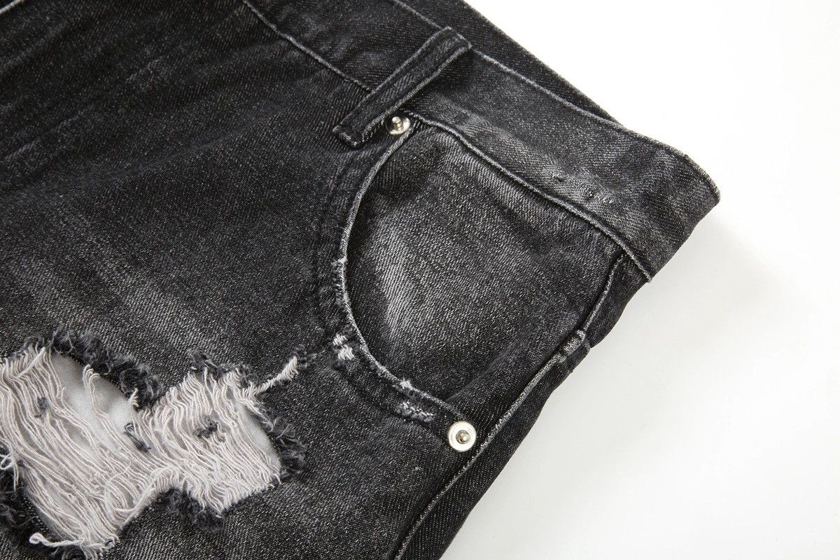 Japanese Brand × Vintage Oversized jeans baggy cargo pants hip-hop style wide leg Y2K Size US 30 / EU 46 - 6 Thumbnail