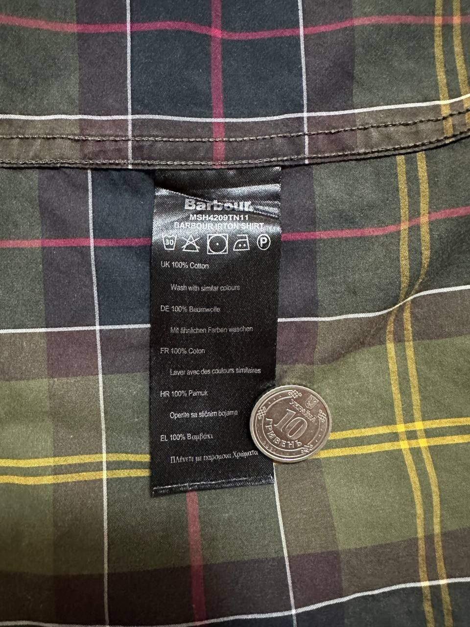 Barbour shirt Barbour Size US M / EU 48-50 / 2 - 3 Thumbnail