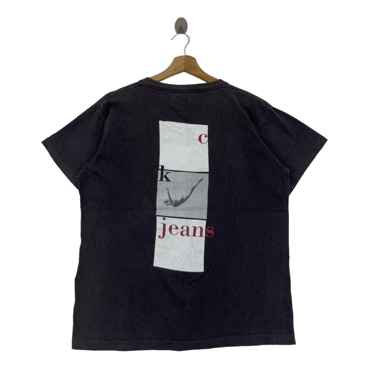Calvin Klein Vintage 90’ CALVIN KLEIN CK Made In USA Tee Shirt Top Diver Size M / US 6-8 / IT 42-44 - 4 Thumbnail