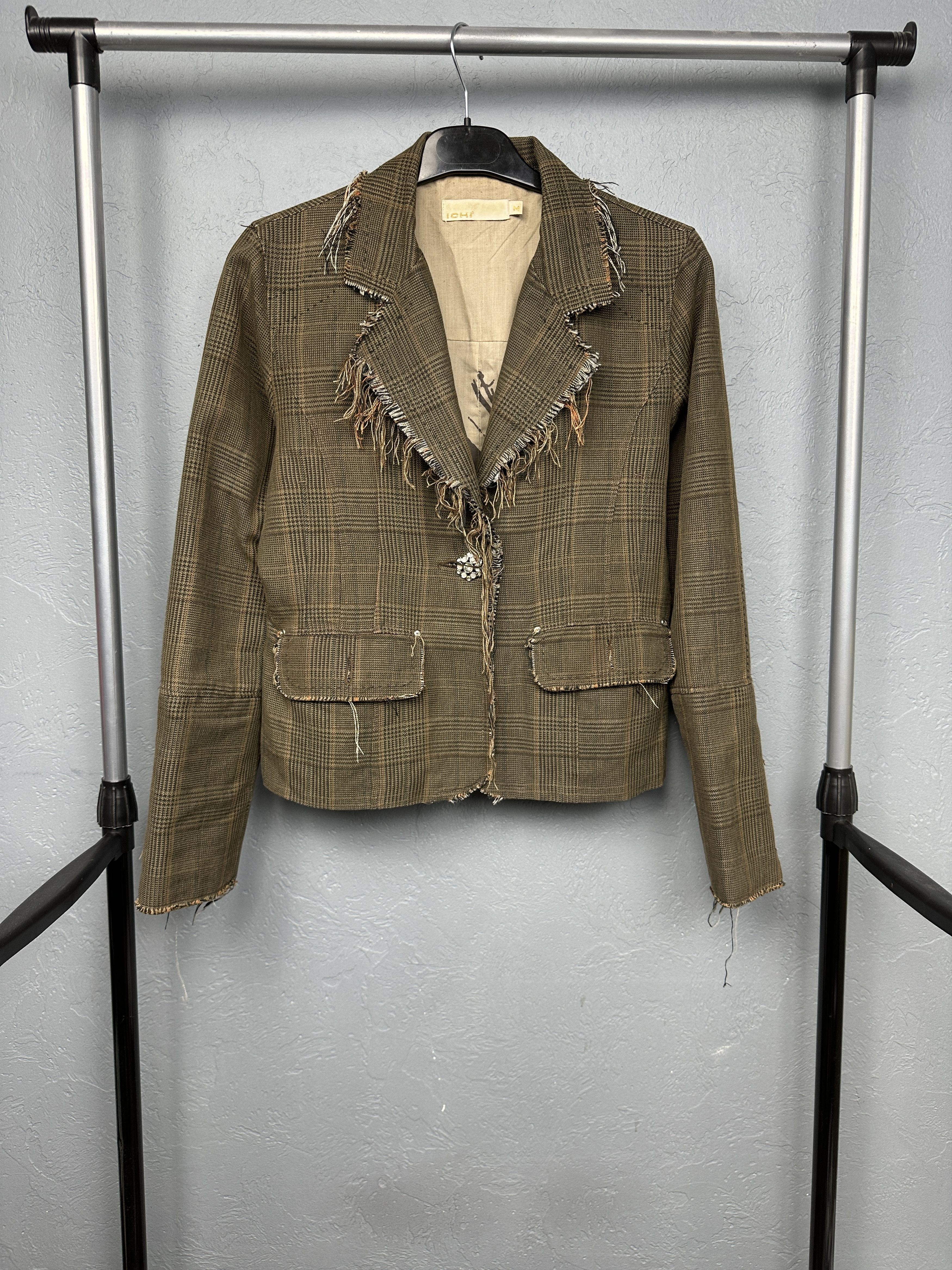 Other ICHI Vintage Womens Blazer Jacket Size M / US 6-8 / IT 42-44 - 1 Thumbnail