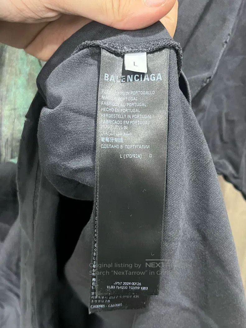 Balenciaga Balenciaga Statue of Liberty short sleeve Size US L / EU 52-54 / 3 - 9 Thumbnail