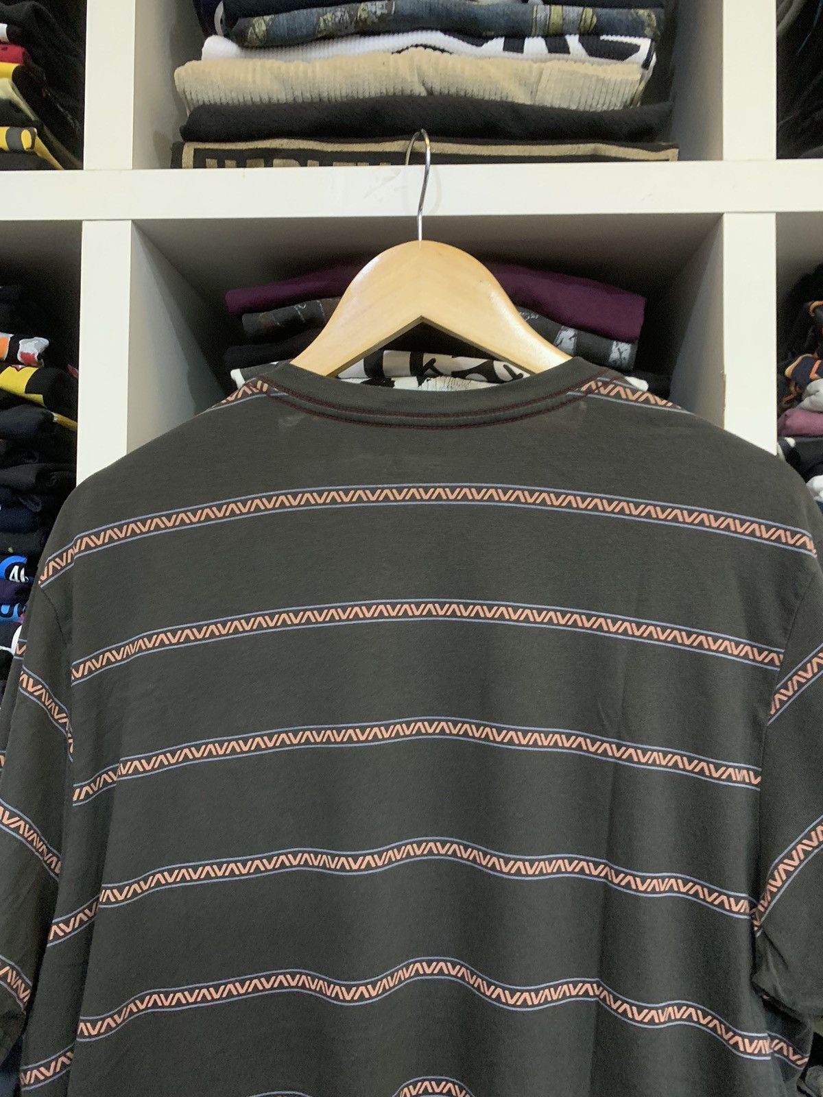 RVCA × Vintage Rvca Stripe Tee Size US L / EU 52-54 / 3 - 8 Thumbnail