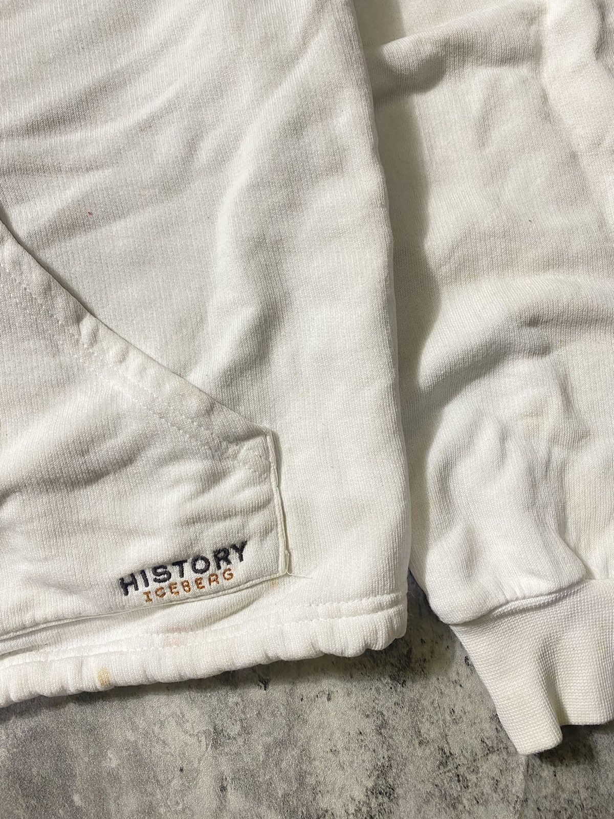 Iceberg × Vintage ice berg History Bee Zip Hoodie Size US L / EU 52-54 / 3 - 3 Thumbnail