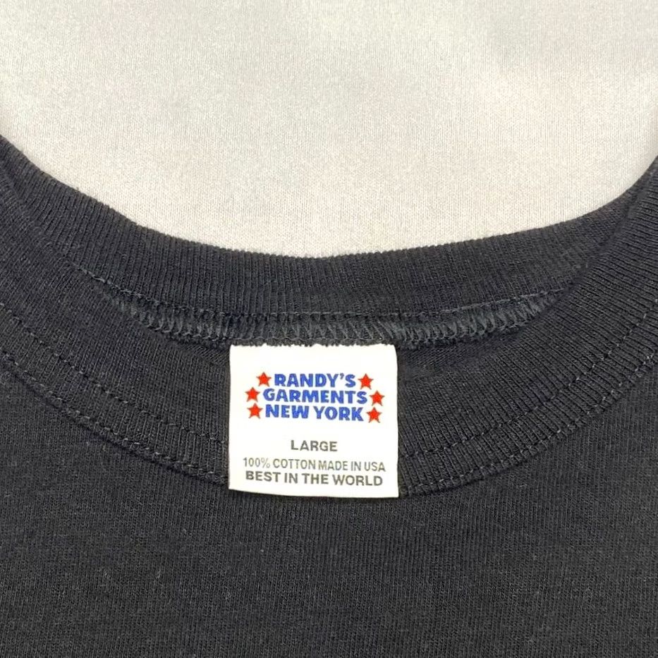 Vintage Randy's Garments New York Pocket T Shirt USA Workwear Men's Large Size US L / EU 52-54 / 3 - 5 Thumbnail
