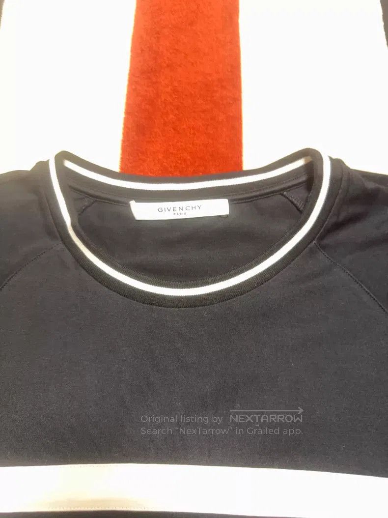 Givenchy Givenchy Black and White Striped Letter Logo Short Sleeve Size US XL / EU 56 / 4 - 6 Thumbnail