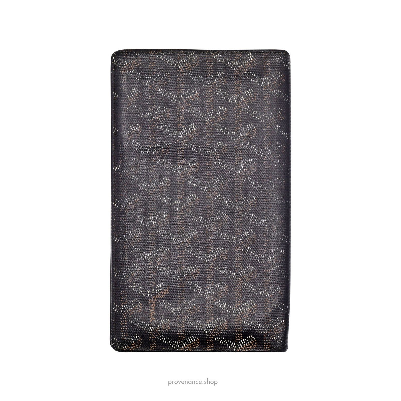 Goyard 🔴 St. Roch Vertical Long Wallet - Black Goyardine Size ONE SIZE - 2 Thumbnail