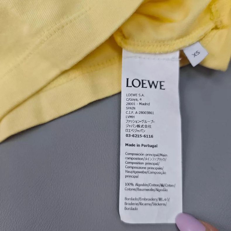Loewe loewe yellow short sleeves 2504-Nextarrow Size US XS / EU 42 / 0 - 6 Thumbnail