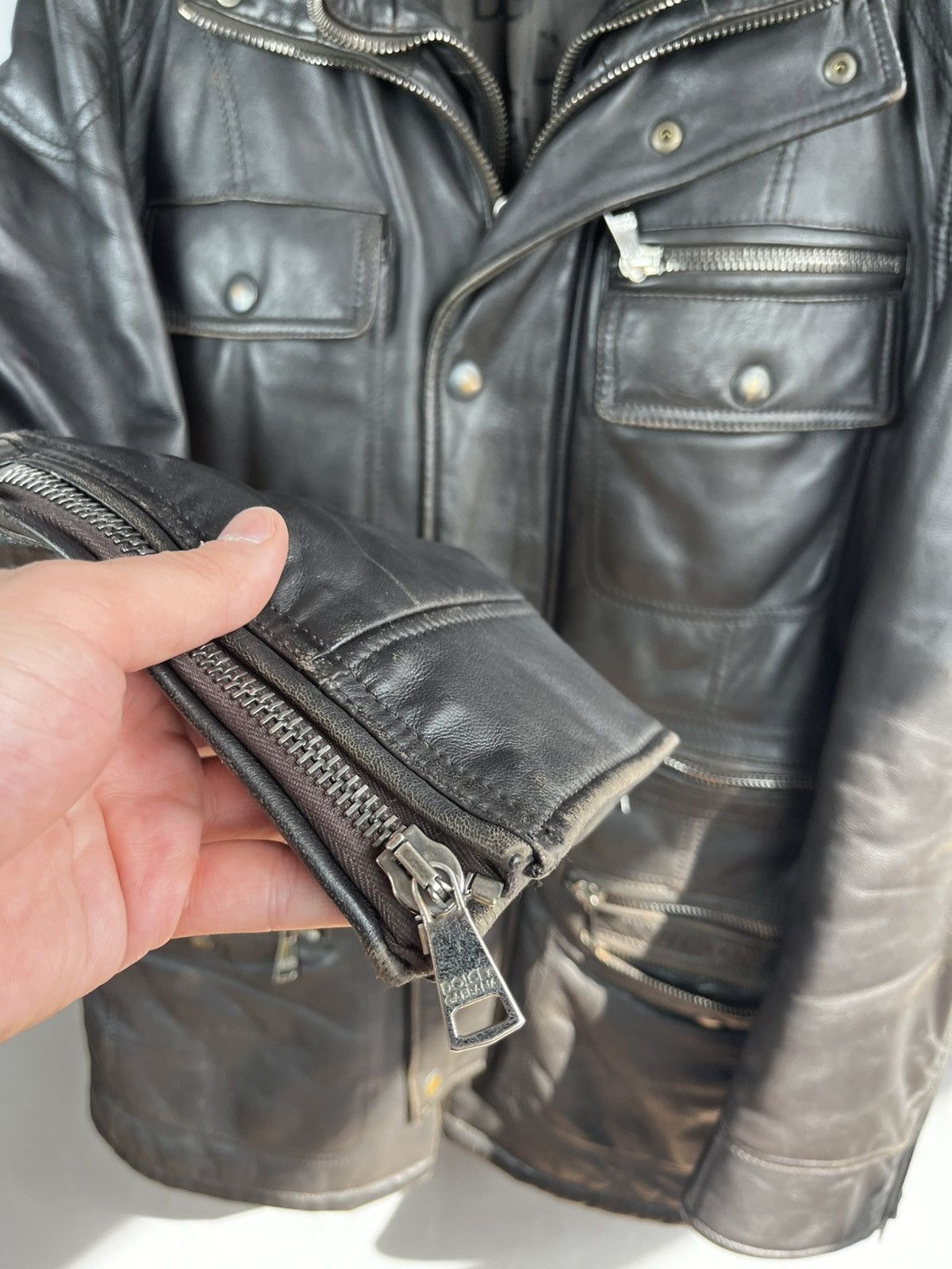 Dolce & Gabbana × Leather × Lucky Brand Dolce Gabbana leather jacket size 50 Size US M / EU 48-50 / 2 - 6 Thumbnail