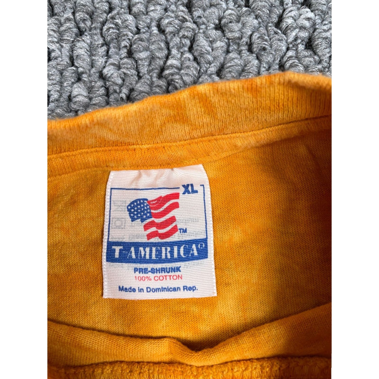 Vintage VTG Key West Florida T-Shirt Adult XL Orange Tie-Dye Short Sleeve Crew Neck 1990s Vintage Hippie Graphic Print Mens XL Size US XL / EU 56 / 4 - 3 Thumbnail