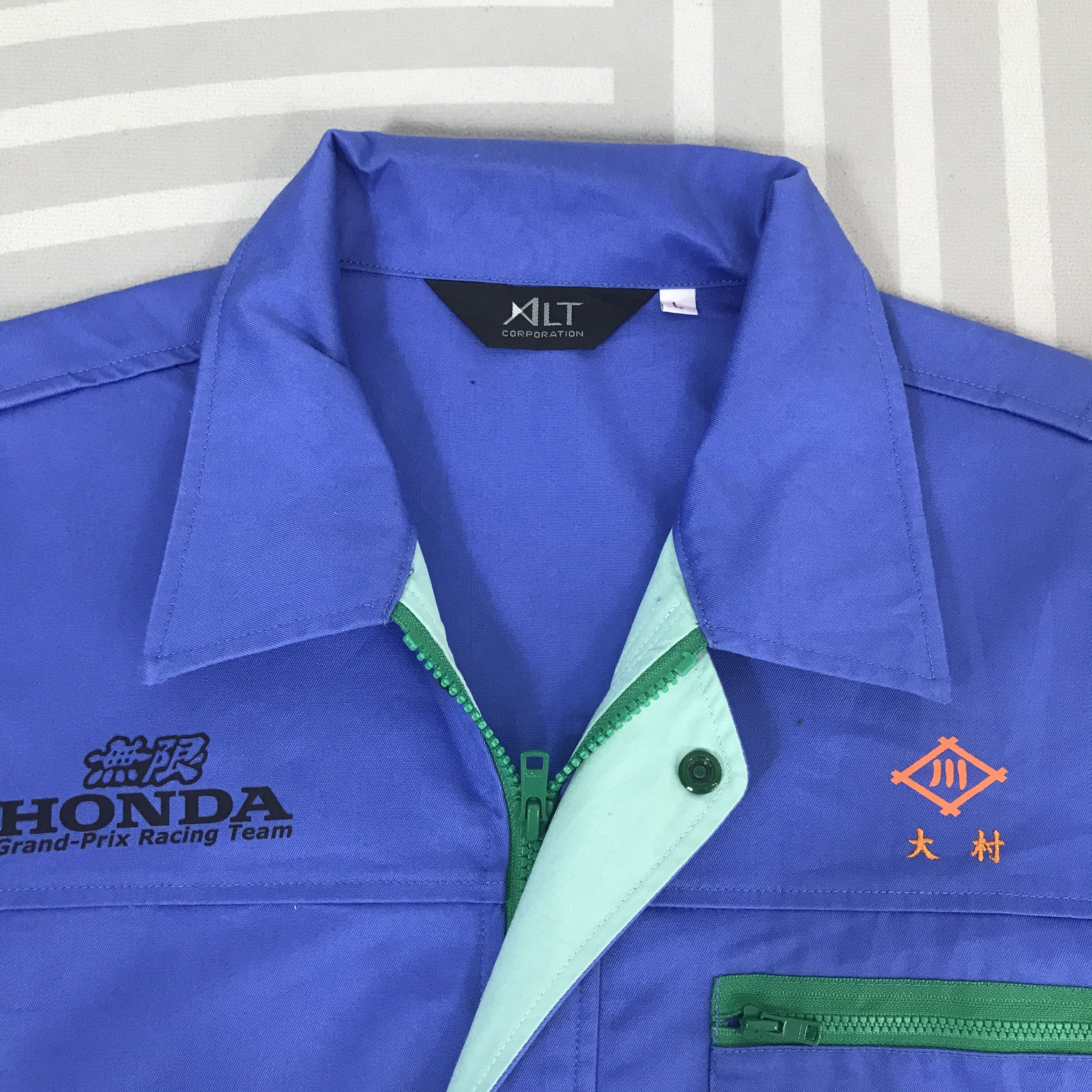 Japanese Brand Vintage Honda Mugen Racing Team Custom Jacket K64B12 Size US L / EU 52-54 / 3 - 8 Thumbnail