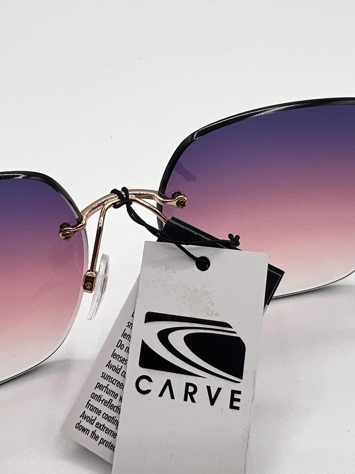 Carrera Carve Eyewear Diva Sunglasses Rose Gold / Purple Gradient Size ONE SIZE - 4 Thumbnail