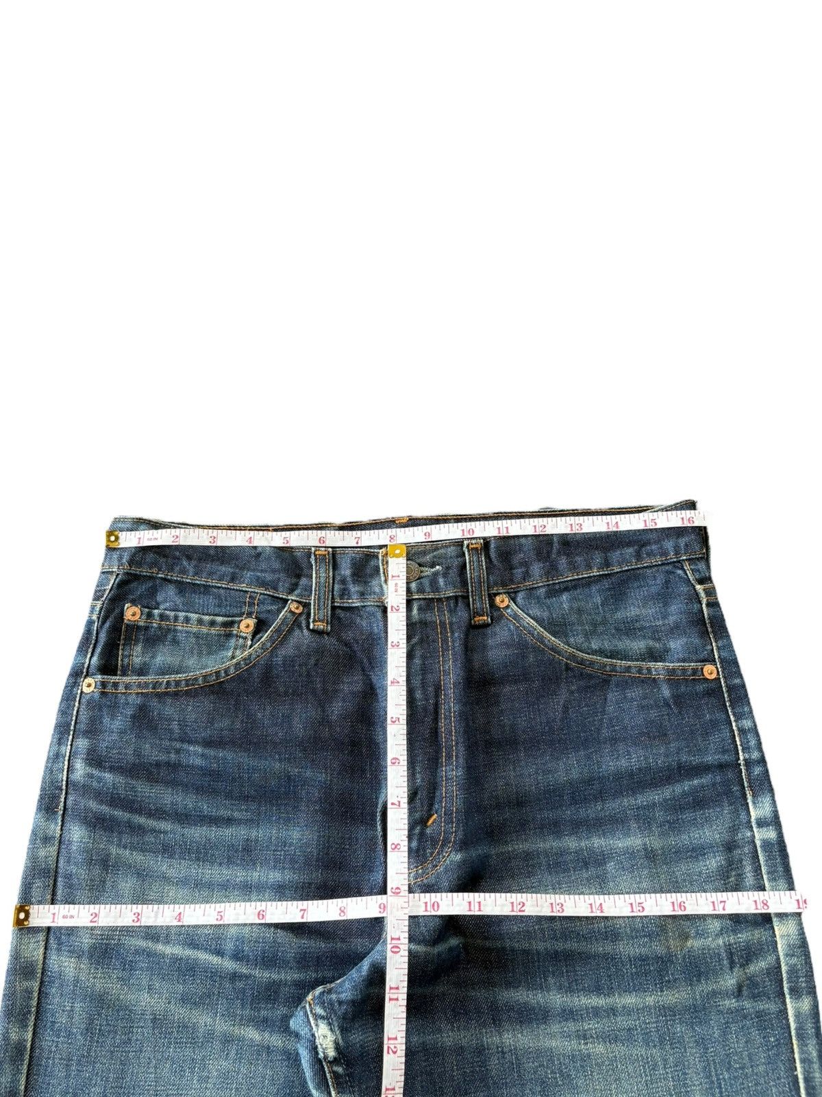 Levi's Vintage 90s Levis 517 Flare Mud Wash Distress Jeans Size US 33 - 7 Thumbnail