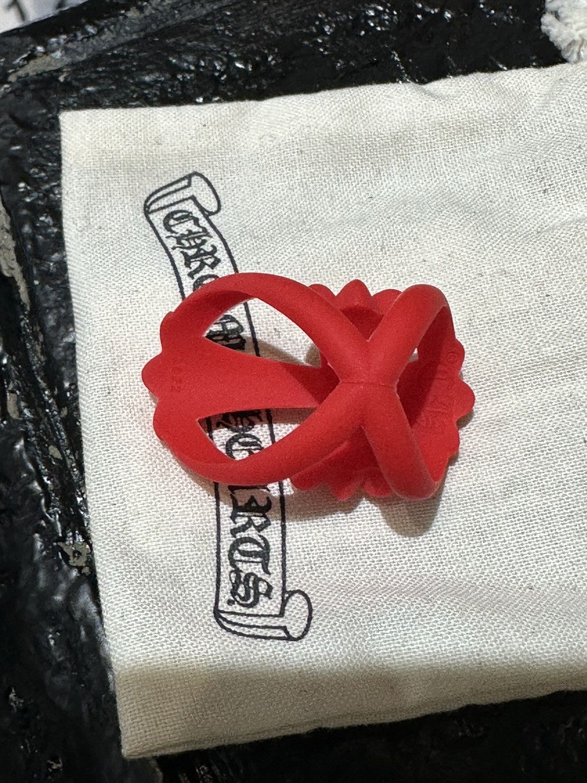 Chrome Hearts Chrome Hearts Silicone Cross Ring Size ONE SIZE - 10 Thumbnail