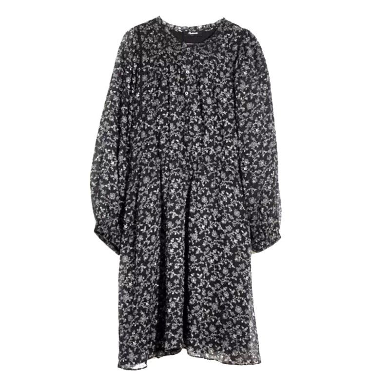 Madewell Madewell Boho Dress A Line Floral Sheer Multicolor XXS NWOT Size XXS / US 00 / IT 34 - 2 Thumbnail