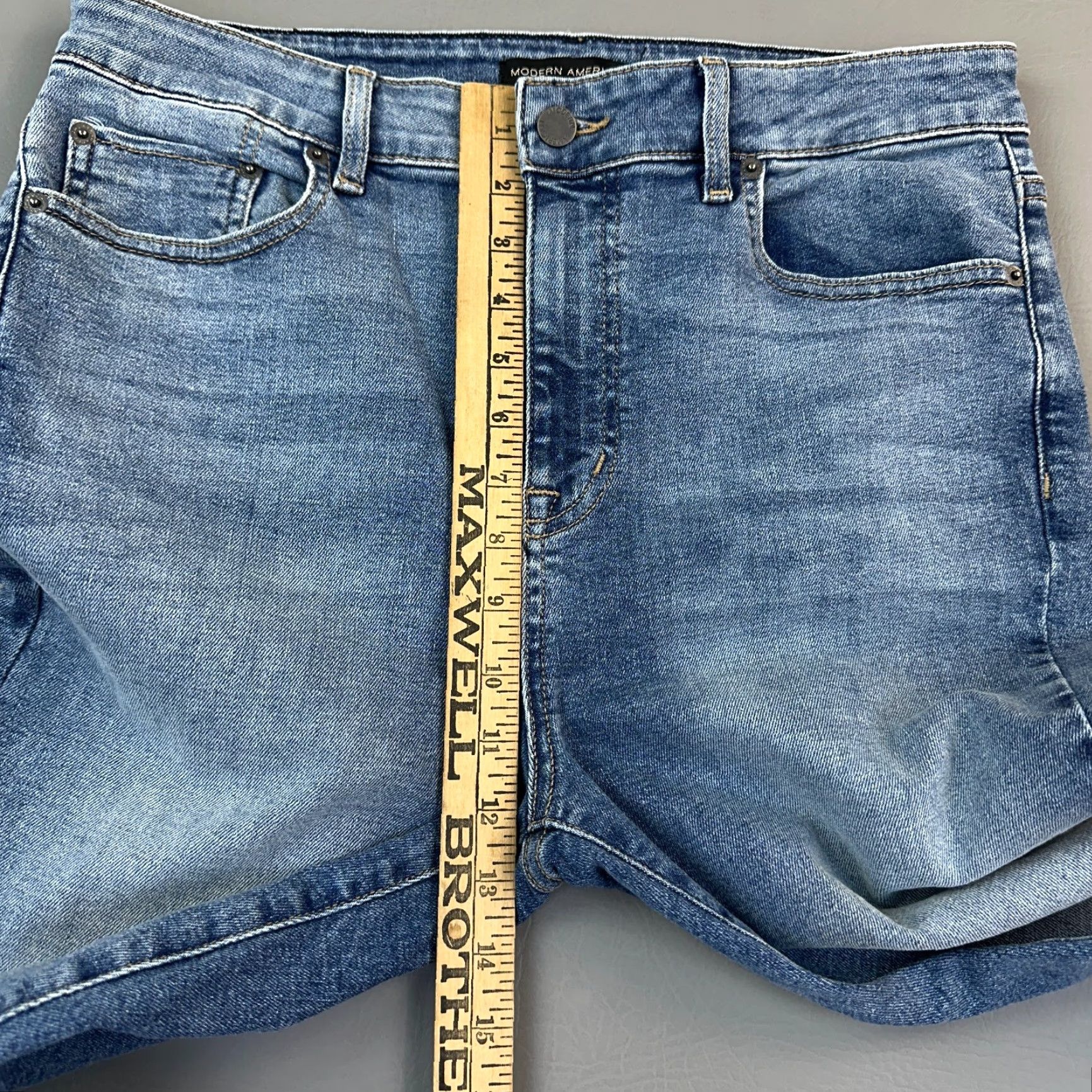 Vintage Modern American Jeans Women’s 31 Casper Blue High Rise Soho Crop Stretch USA Jeans Women Size 24" / US 00 / IT 34 - 5 Thumbnail