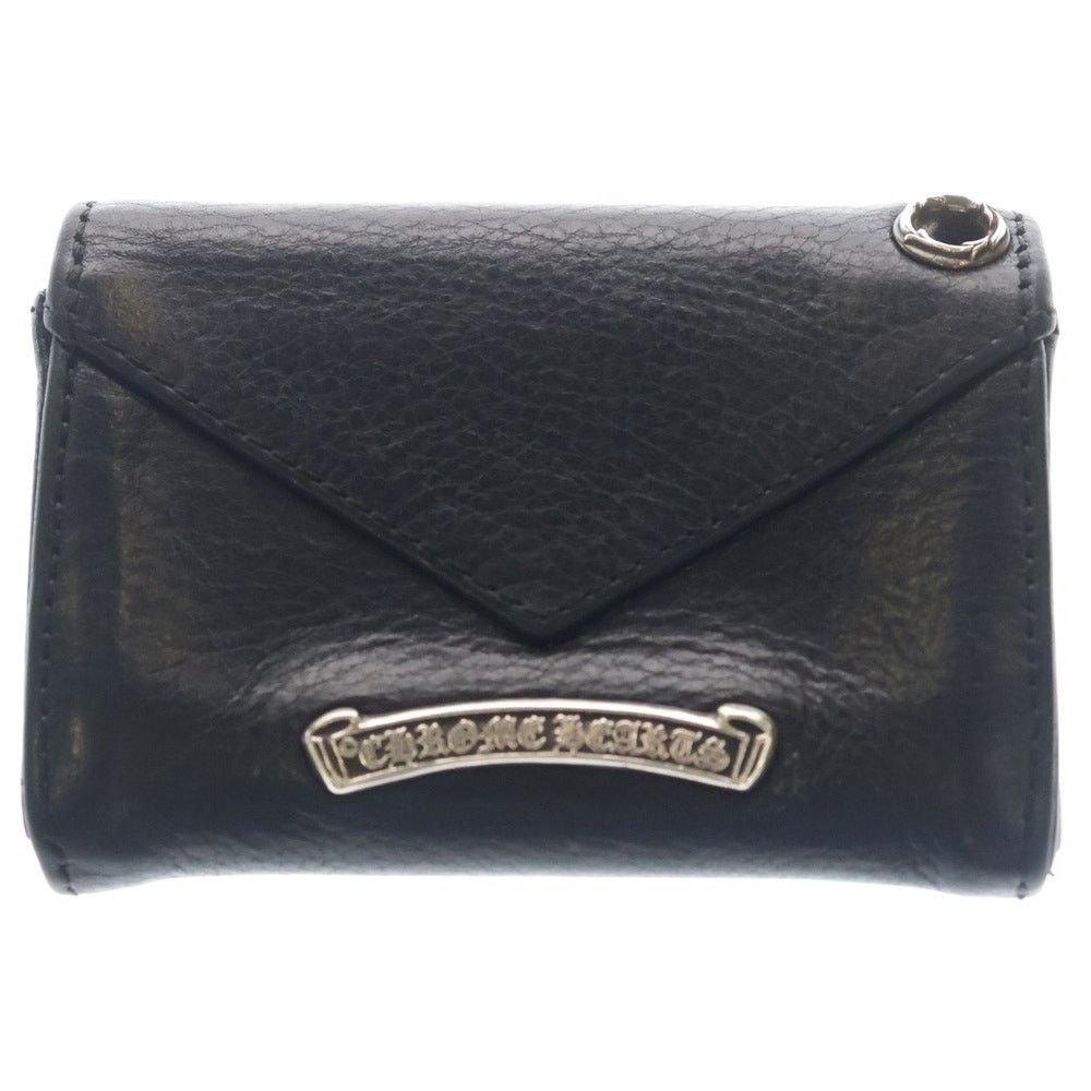 Chrome Hearts CHROME HEARTS Black Leather Wallet BCA372 Size ONE SIZE - 2 Thumbnail