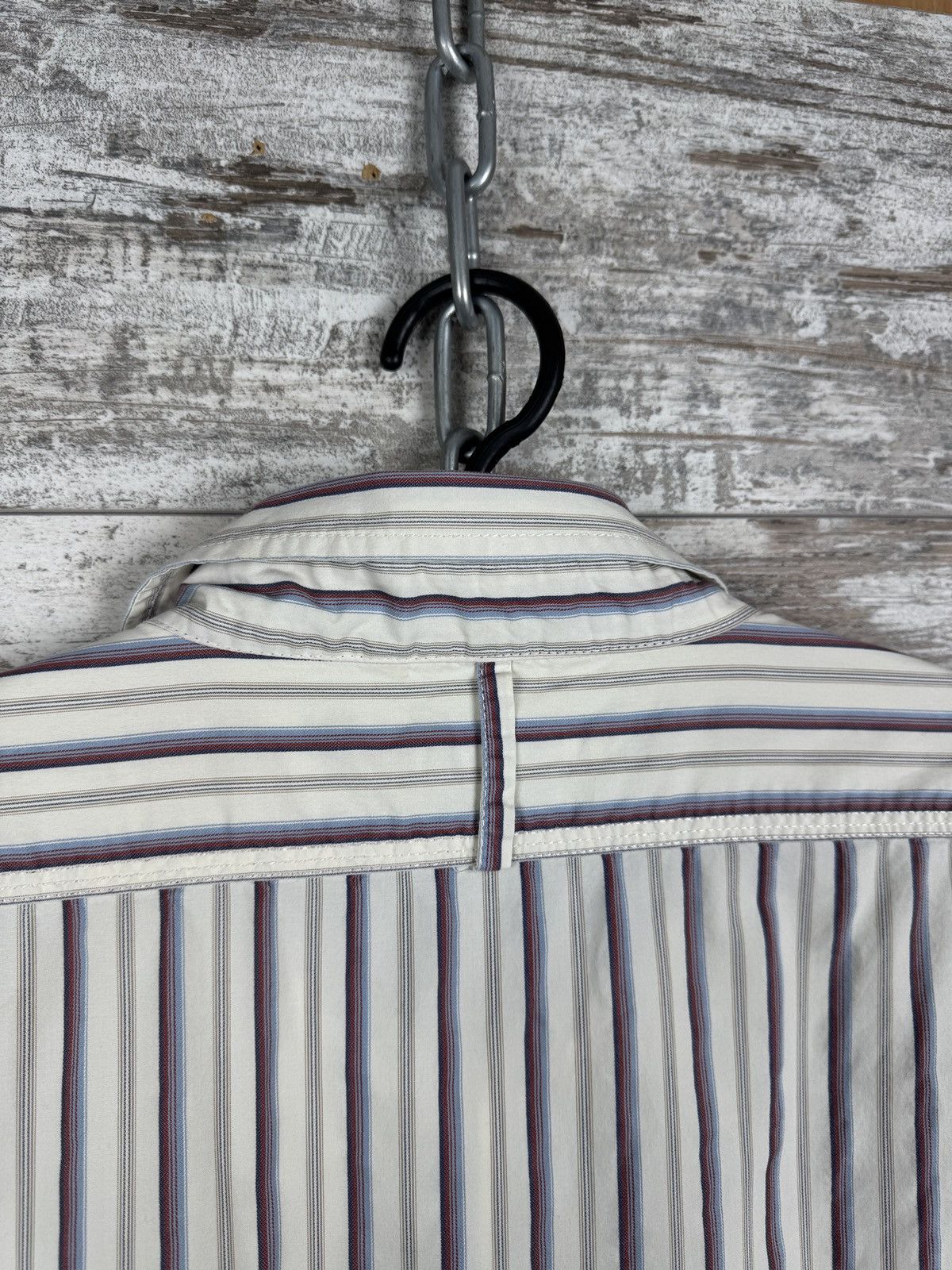 Nigel Cabourn Mens Vintage NIGEL CABOURN UTILITY shirts button up striped Size US XL / EU 56 / 4 - 15 Thumbnail