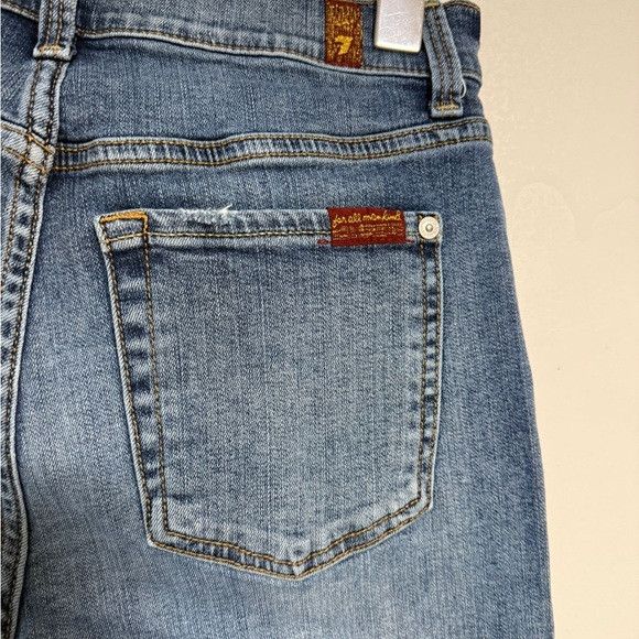 7 For All Mankind 7 For All Mankind b(air) Authentic Skinny Jeans Aubrey Sz 27 Size 27" / US 4 / IT 40 - 8 Thumbnail