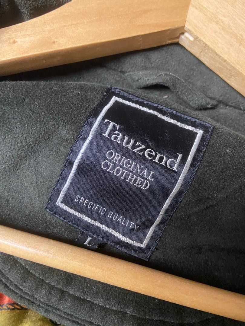 Japanese Brand Tauzend Brand Geometric Embroidered Suede Jacket (175) Size US L / EU 52-54 / 3 - 3 Thumbnail