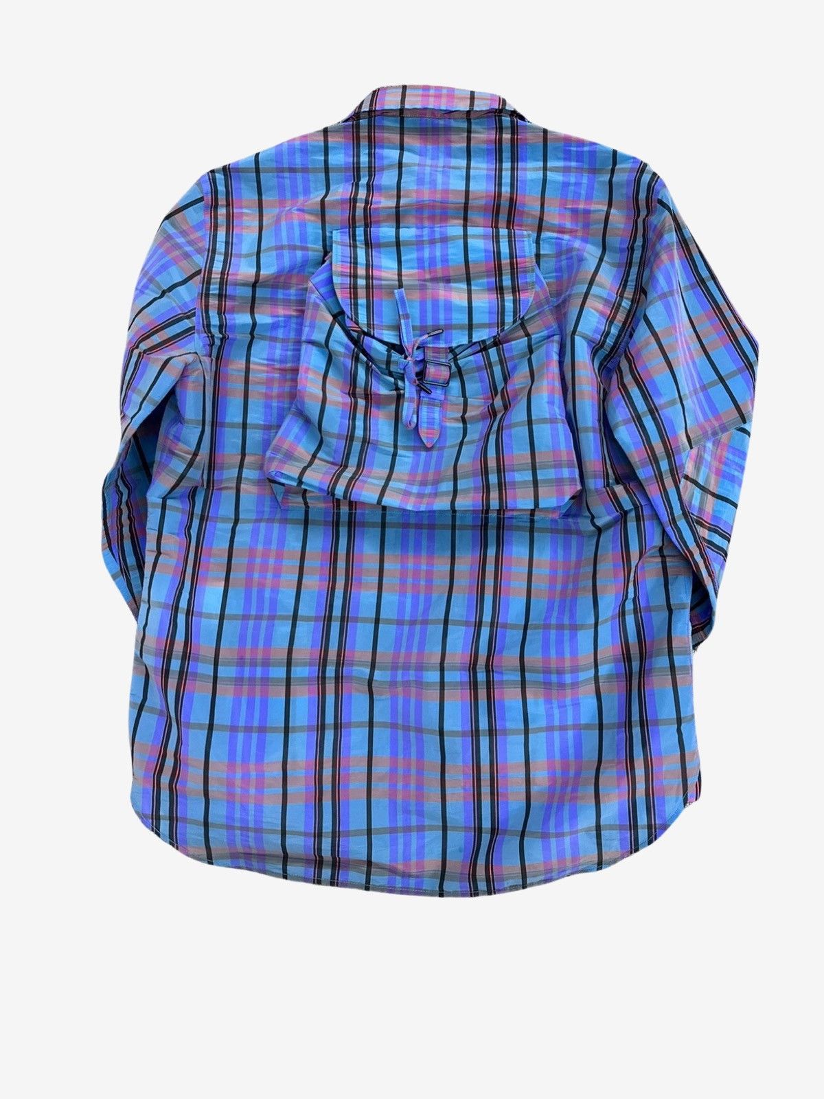 Louis Vuitton Louis Vuitton AW17 Virgil Abloh Backpack Runway Shirt Sz. M Size US M / EU 48-50 / 2 - 2 Thumbnail