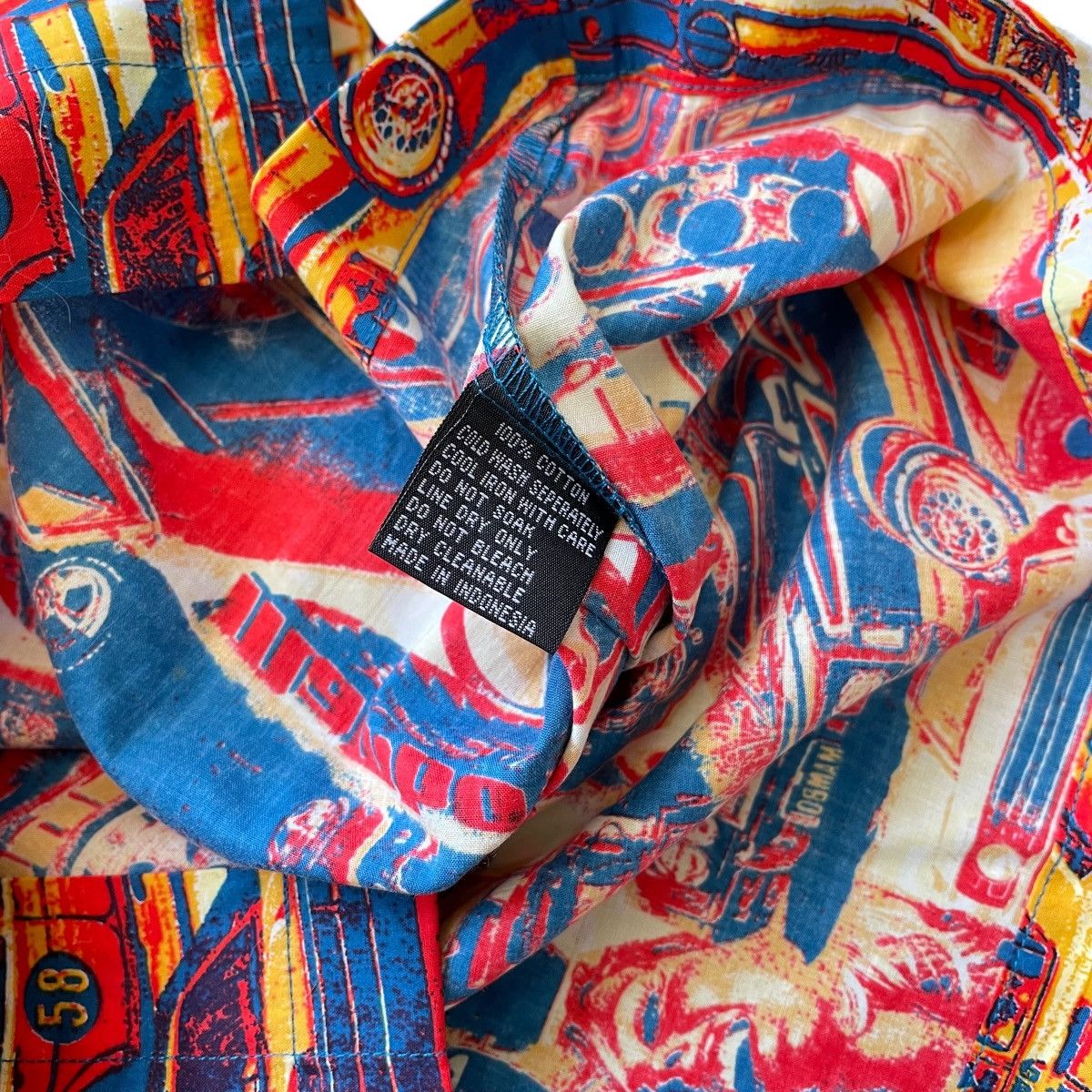 Mambo × Vintage VINTAGE Y2K MAMBO LOUD CAR GIRL BUTTON UPS SHIRT Size US XL / EU 56 / 4 - 7 Thumbnail
