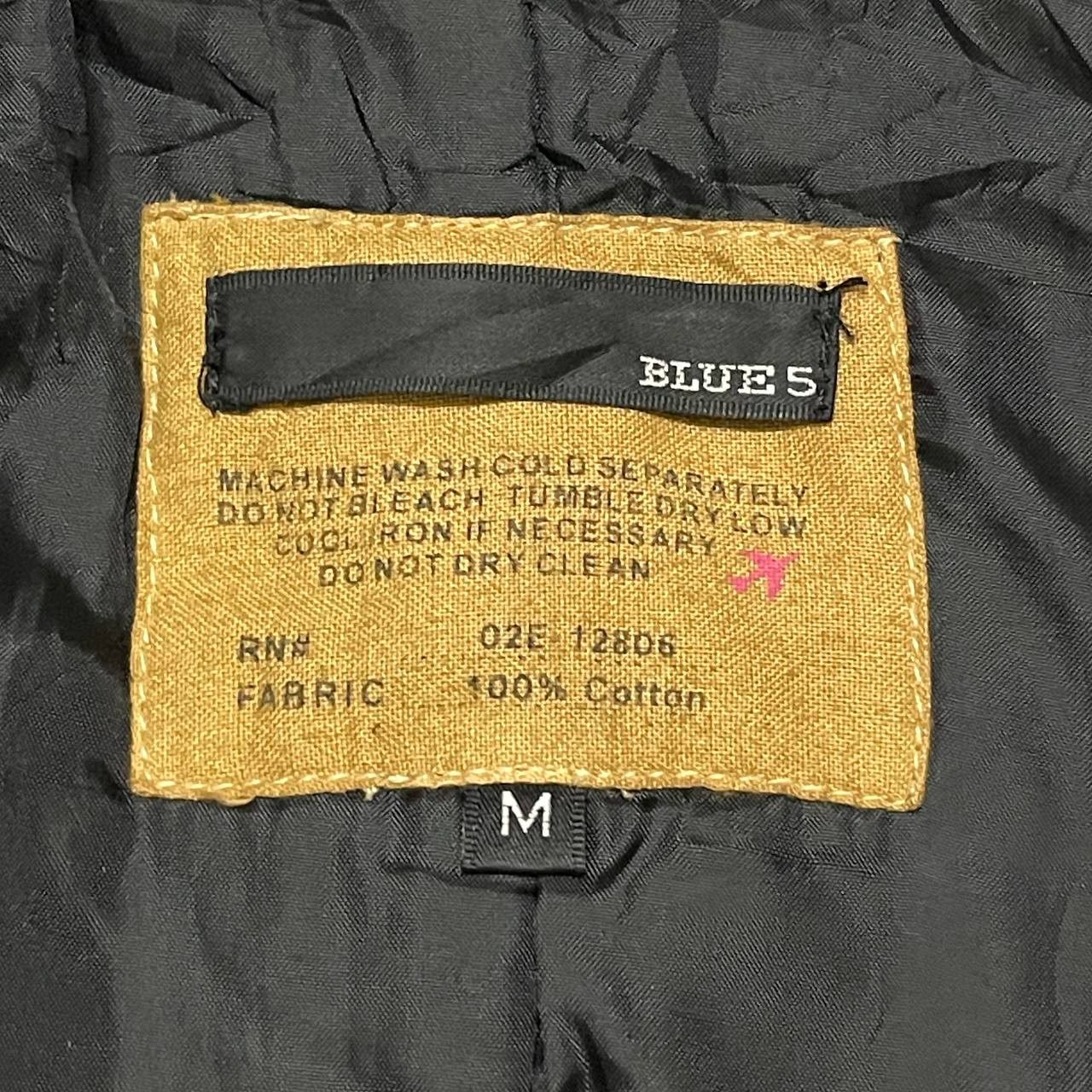 14th Addiction Vintage Blue 5 Fur Hooded Jacket ifsixwasnine lgb style Size US M / EU 48-50 / 2 - 7 Thumbnail