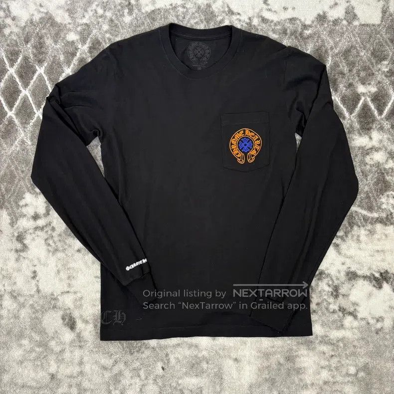 Chrome Hearts CHROME HEARTS Size M Blue and orange horseshoe printing Size US M / EU 48-50 / 2 - 2 Thumbnail