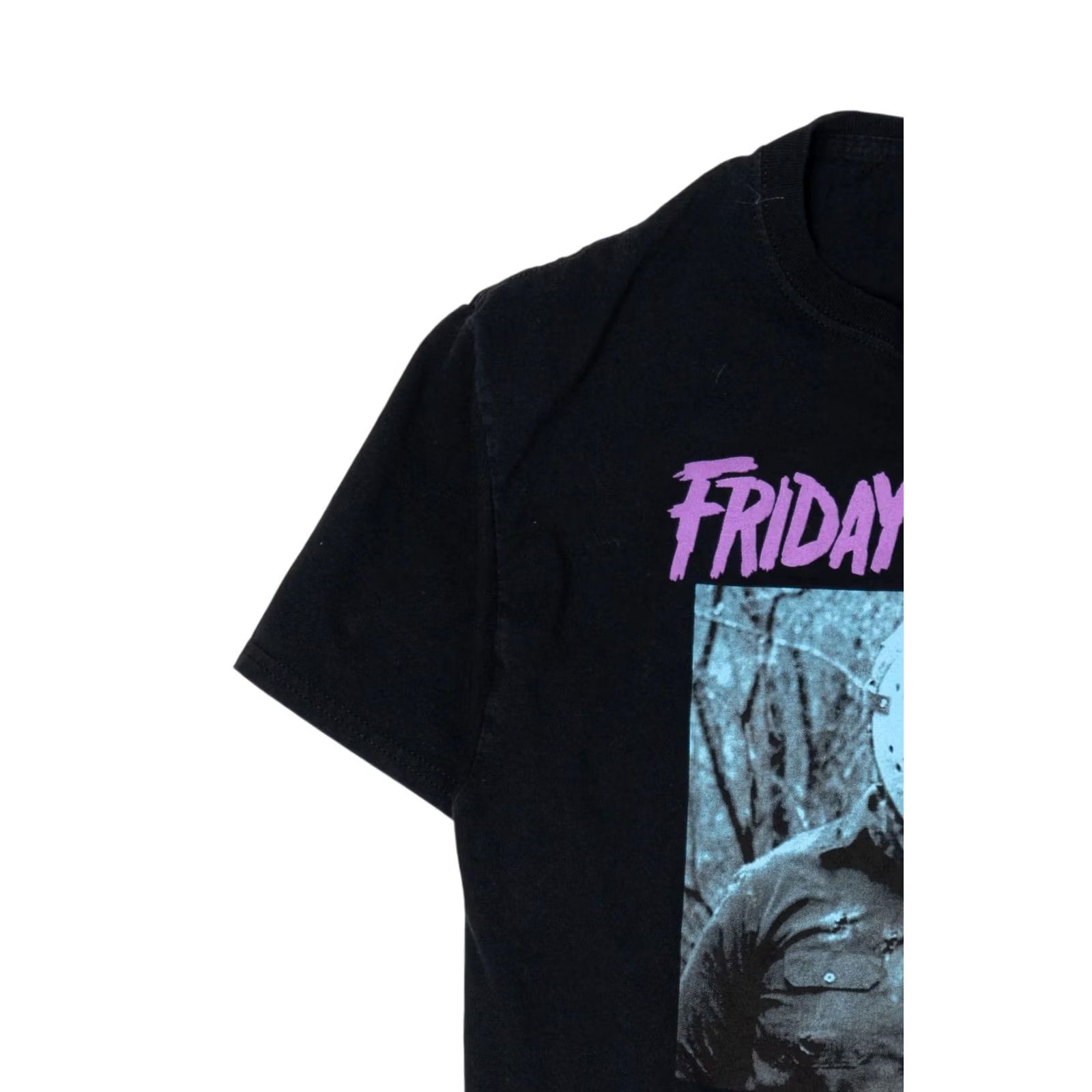 Vintage VINTAGE Friday The 13th "Jason Lives" T-Shirt Unisex Adults Medium Black Short Sleeve Mens Size US M / EU 48-50 / 2 - 6 Thumbnail