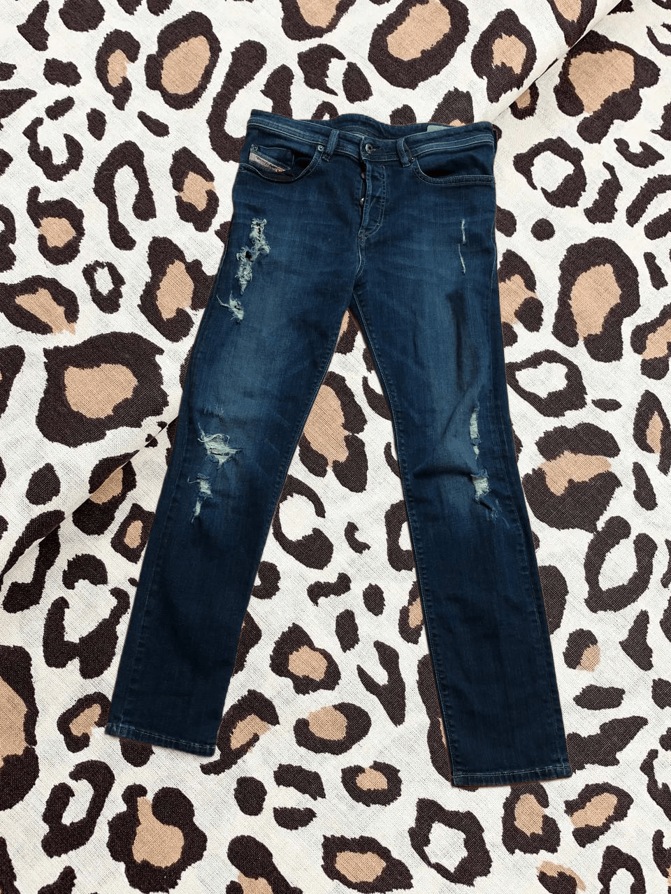 Diesel Diesel Buster Jeans Mens Blue Denim Button Fly Size US 32 / EU 48 - 1 Thumbnail