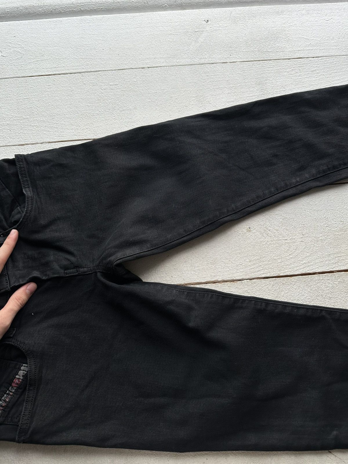 Diesel 🚨Gothic Diesel Regular Slim relax Flared Jeans Womens Size 26" / US 2 / IT 38 - 4 Thumbnail