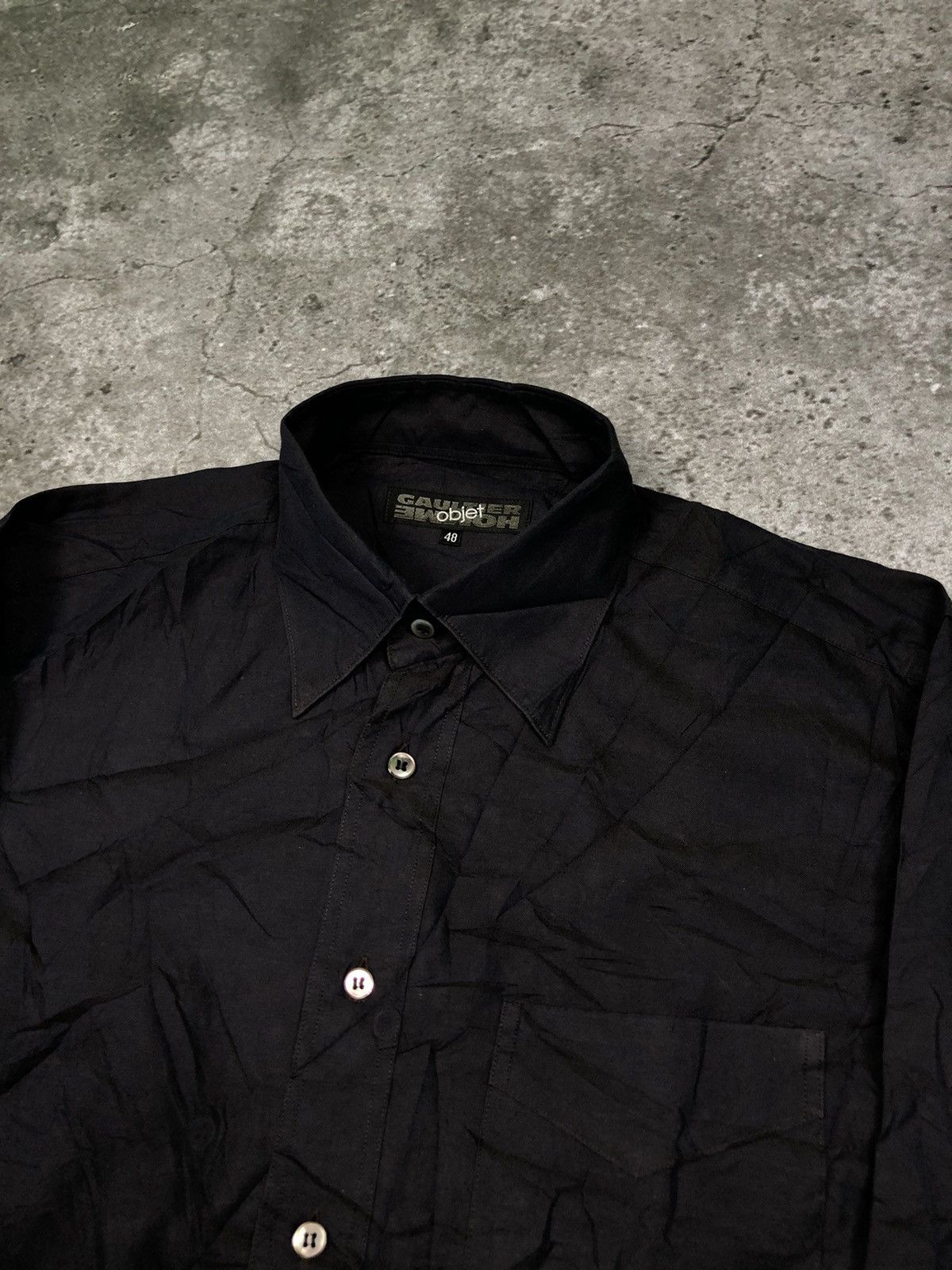 Jean Paul Gaultier GAULTIER HOMME OBJET Button Shirts Size US L / EU 52-54 / 3 - 3 Thumbnail