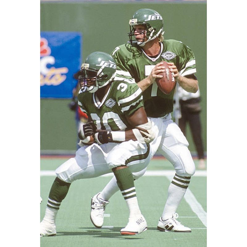 Starter NY Jets 90s STARTER puffer 1/2 pullover L blk kelly NFL vtg Size US L / EU 52-54 / 3 - 7 Thumbnail