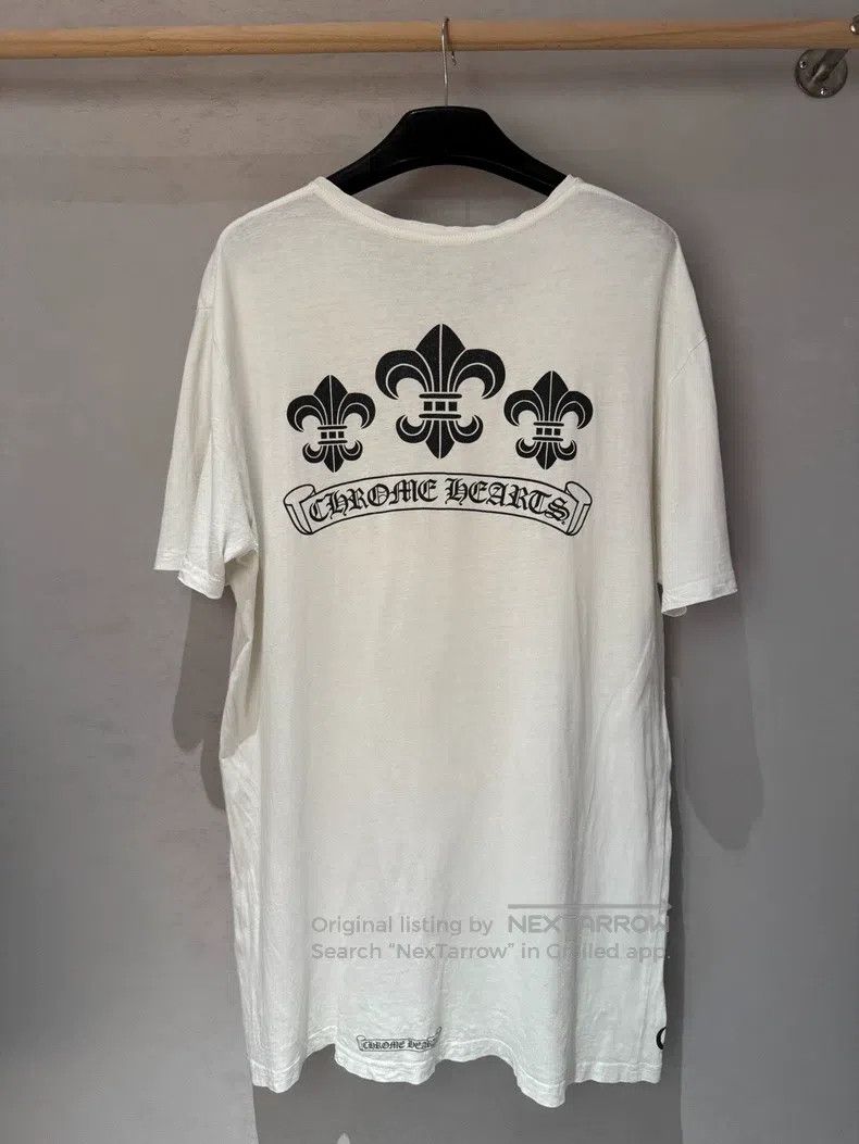 Chrome Hearts CHROME HEARTS Size XL White back with three Scout flowers a Size US XL / EU 56 / 4 - 2 Thumbnail