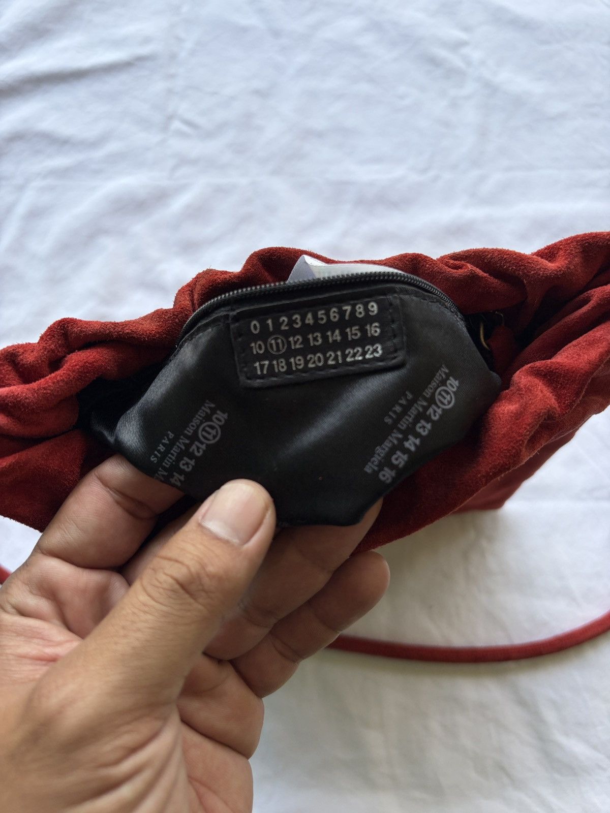 Maison Margiela Margiela suede bag Size ONE SIZE - 21 Thumbnail
