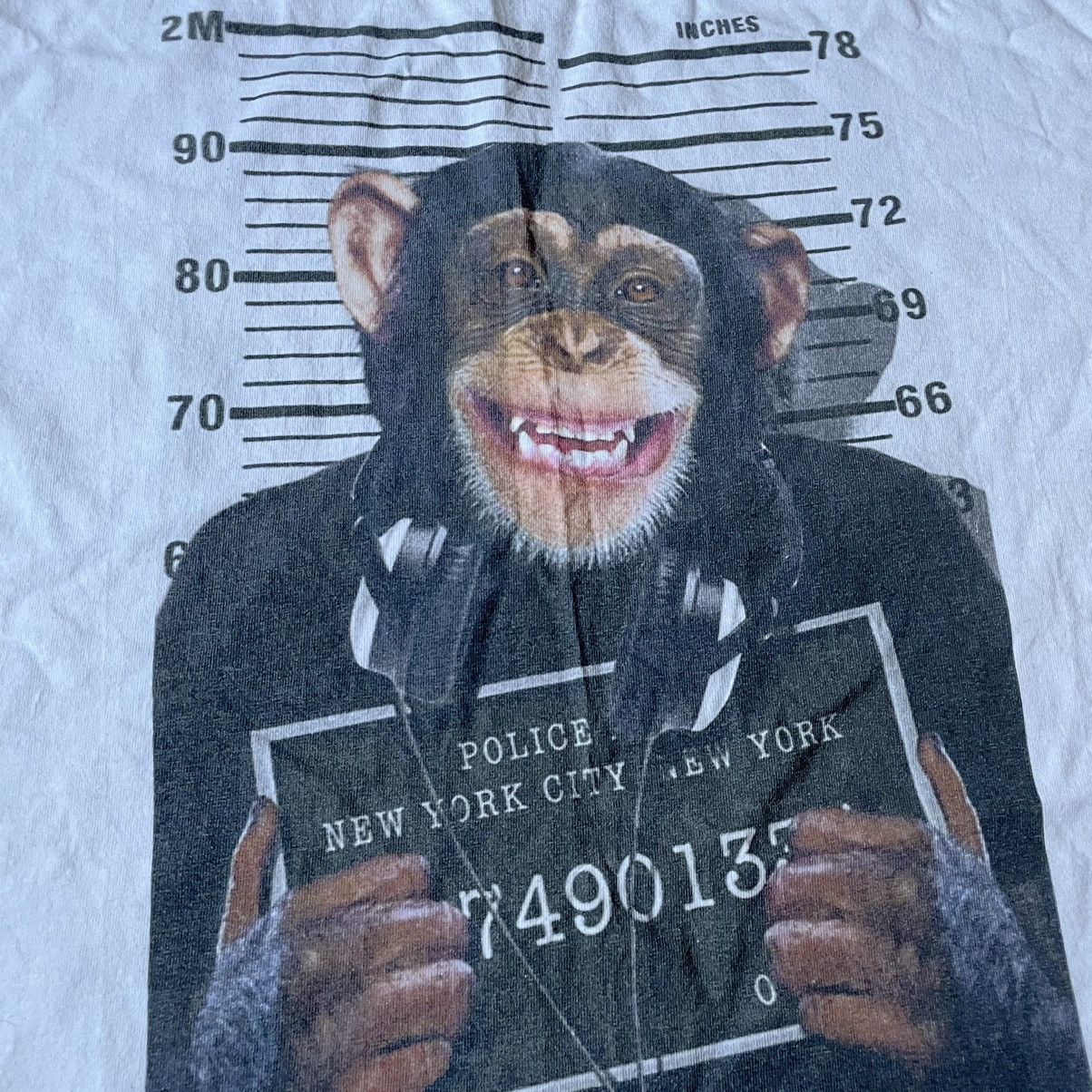Vintage Vintage Y2K Graphic Tee Sun Faded Mugshot Print Oversized XL Size US XL / EU 56 / 4 - 7 Thumbnail