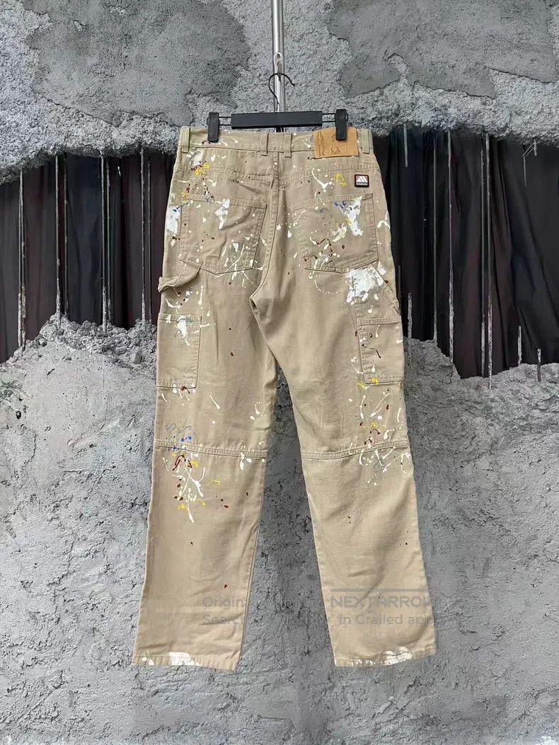 Martine Rose Martine Rose Size xs Ink-splashed logging pants Size US 27 - 2 Thumbnail