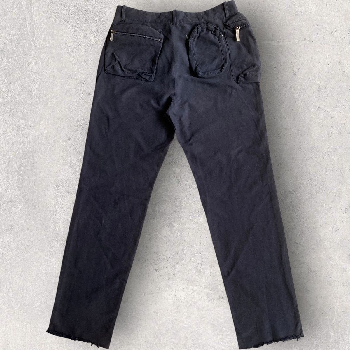 Dirk Bikkembergs × Vintage Bikemberg Dark Navy Utility Cargo Pants Size US 30 / EU 46 - 6 Thumbnail