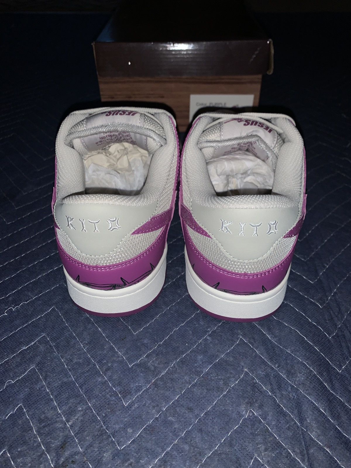 Kitowares Kito wares Purple Jesus Christ Size US 10 / EU 43 - 4 Thumbnail
