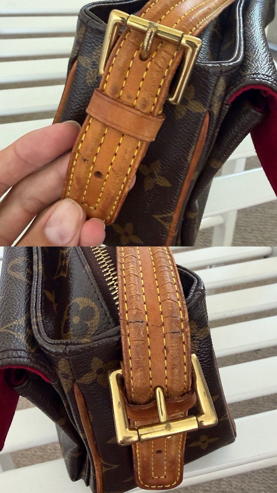 Louis Vuitton Louis Vuitton Monogram Cité Handbag MM Size ONE SIZE - 13 Thumbnail