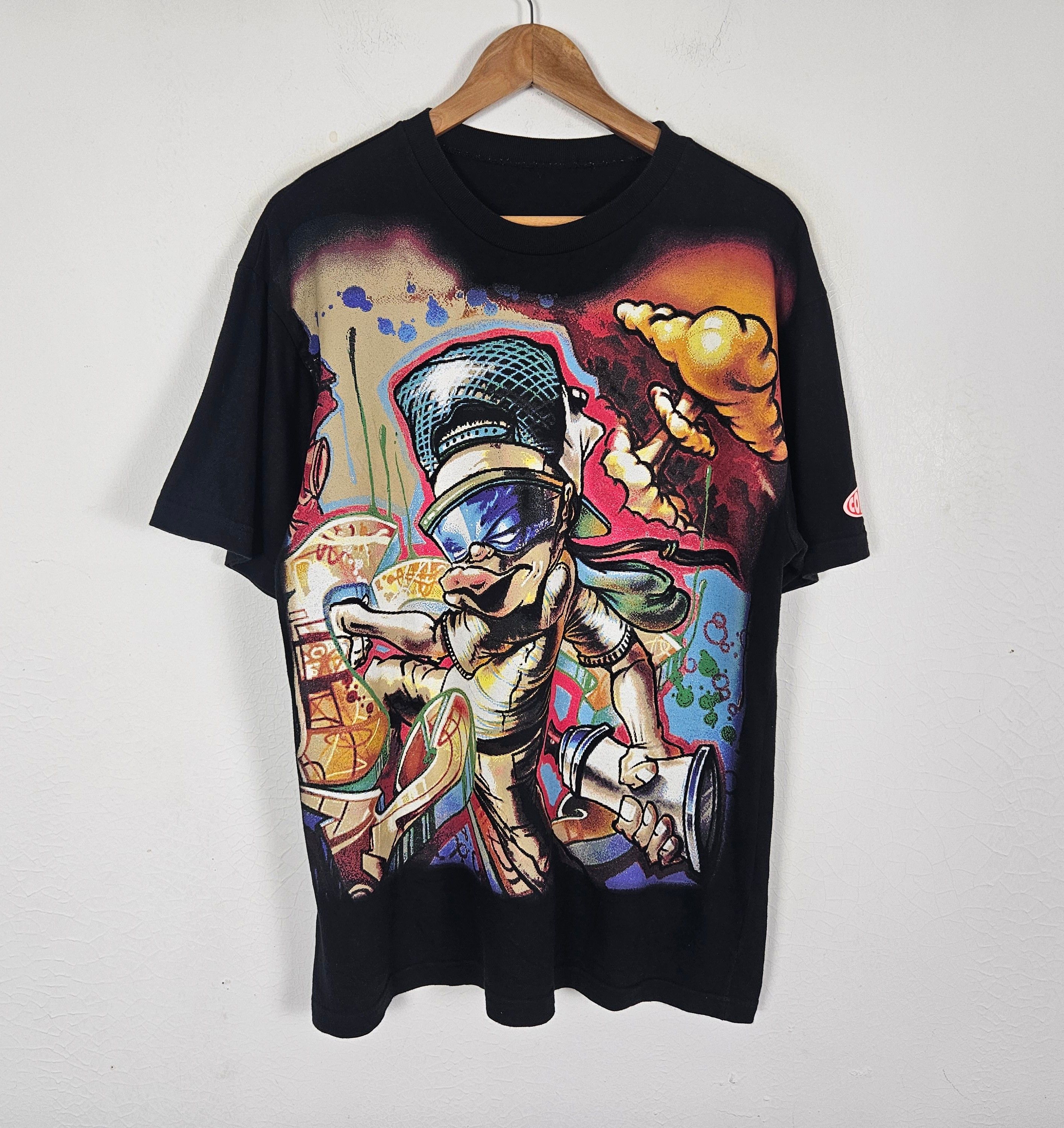 Vintage Vintage Conart Art Hip Hop ghetto grafiti style tee shirt Size US L / EU 52-54 / 3 - 2 Thumbnail