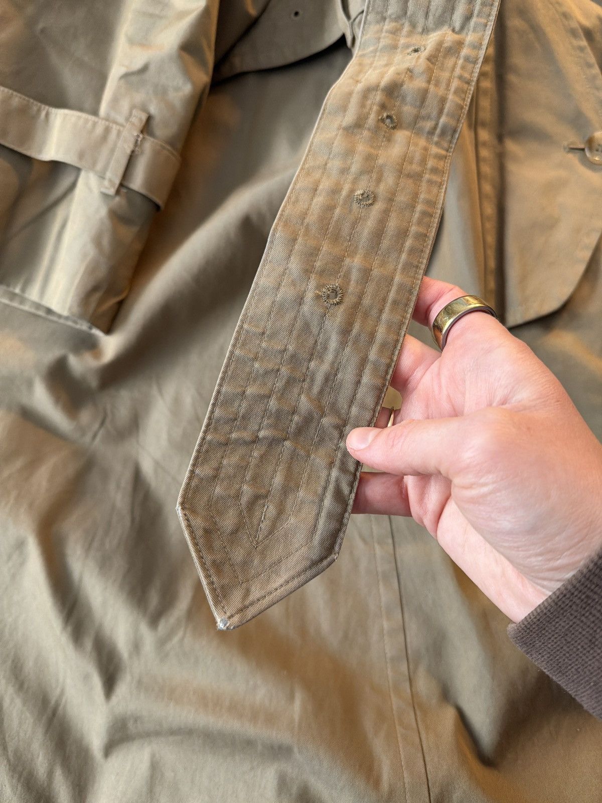 Burberry Vintage Burberrys’ Trench Coat 44R w/ Removable Wool Liner Size US S / EU 44-46 / 1 - 8 Thumbnail