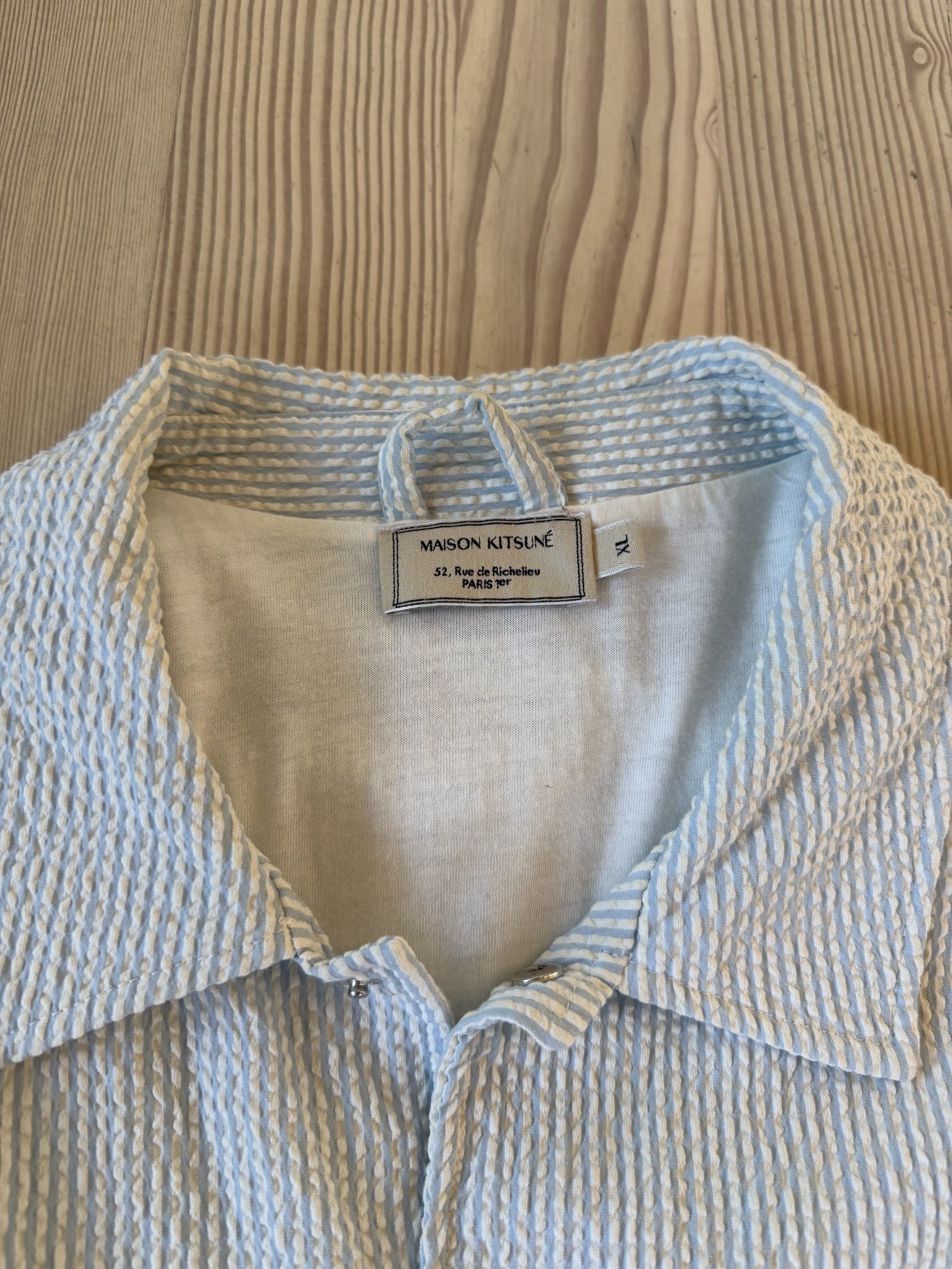 Maison Kitsune BERTIL WINDBREAKER Size US XL / EU 56 / 4 - 3 Thumbnail