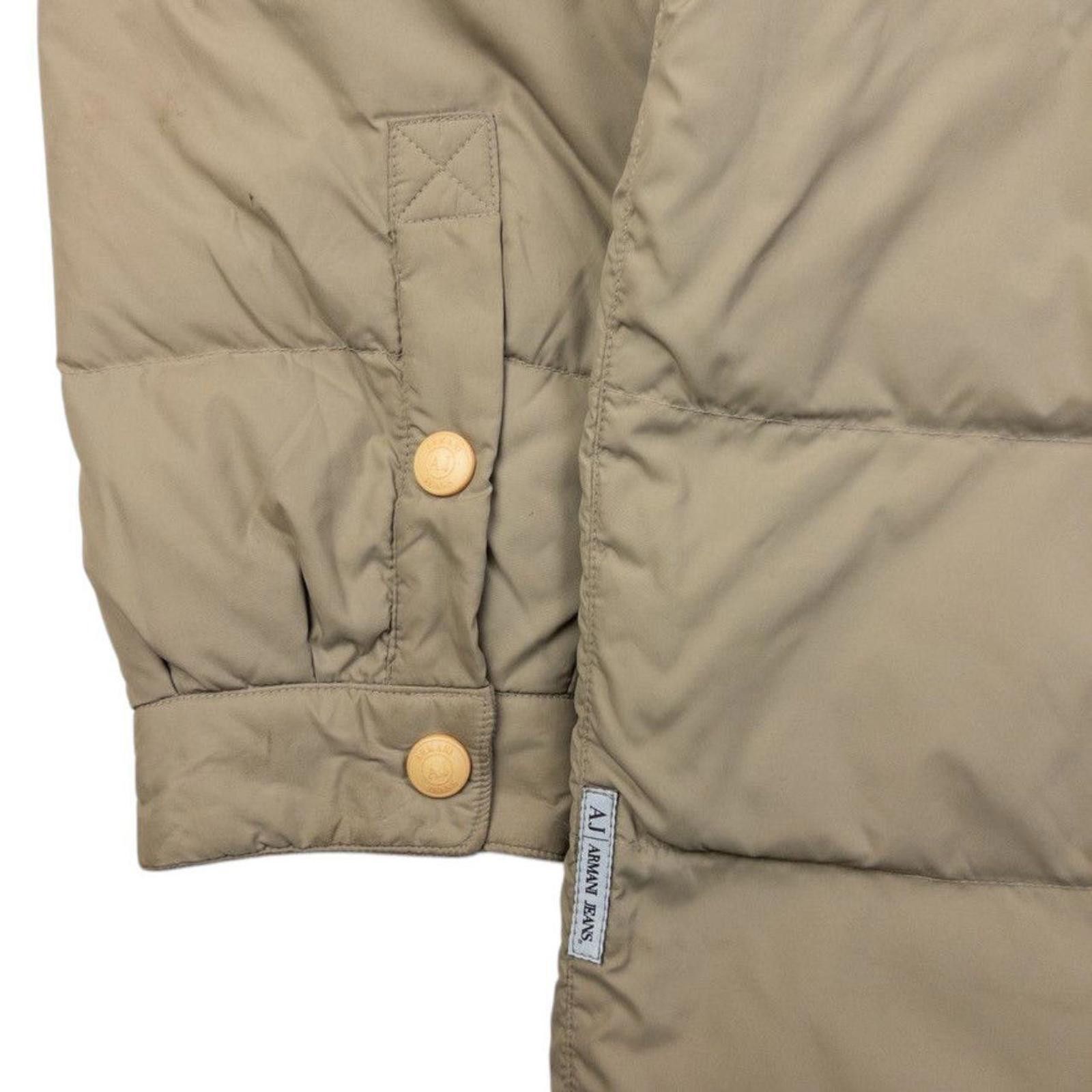 Other Vintage Armani Jeans Button Up Puffer Jacket Size L Size US L / EU 52-54 / 3 - 5 Thumbnail