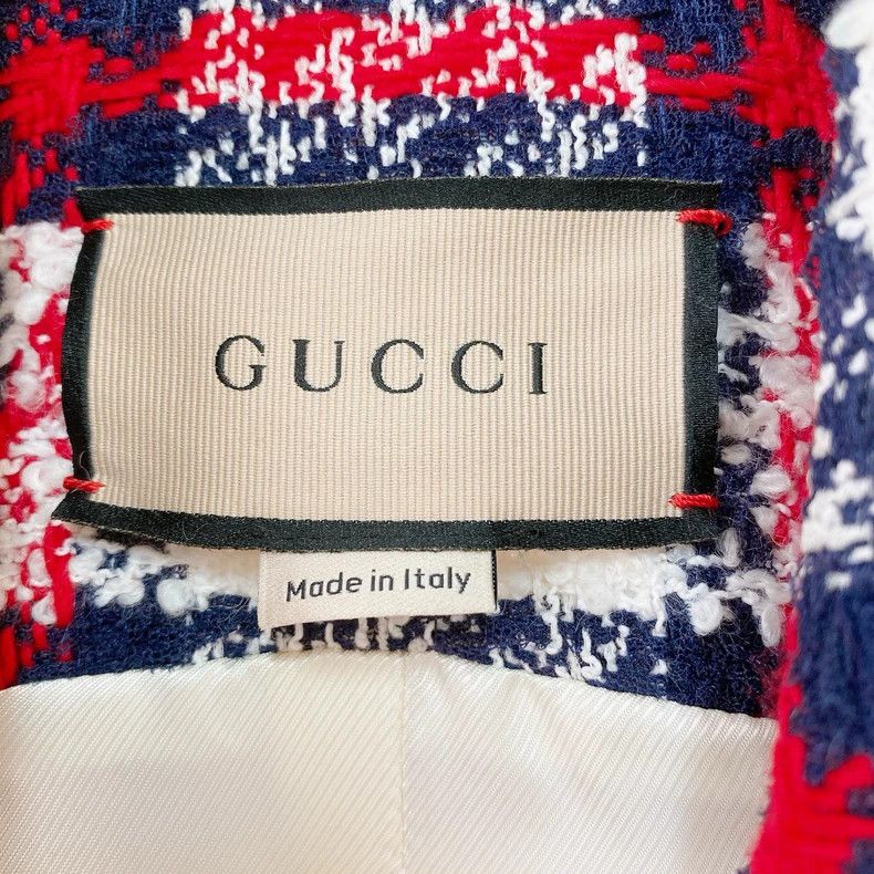 Gucci Gucci Xiaoxiang style patterned tweed vest Size S / US 4 / IT 40 - 5 Thumbnail