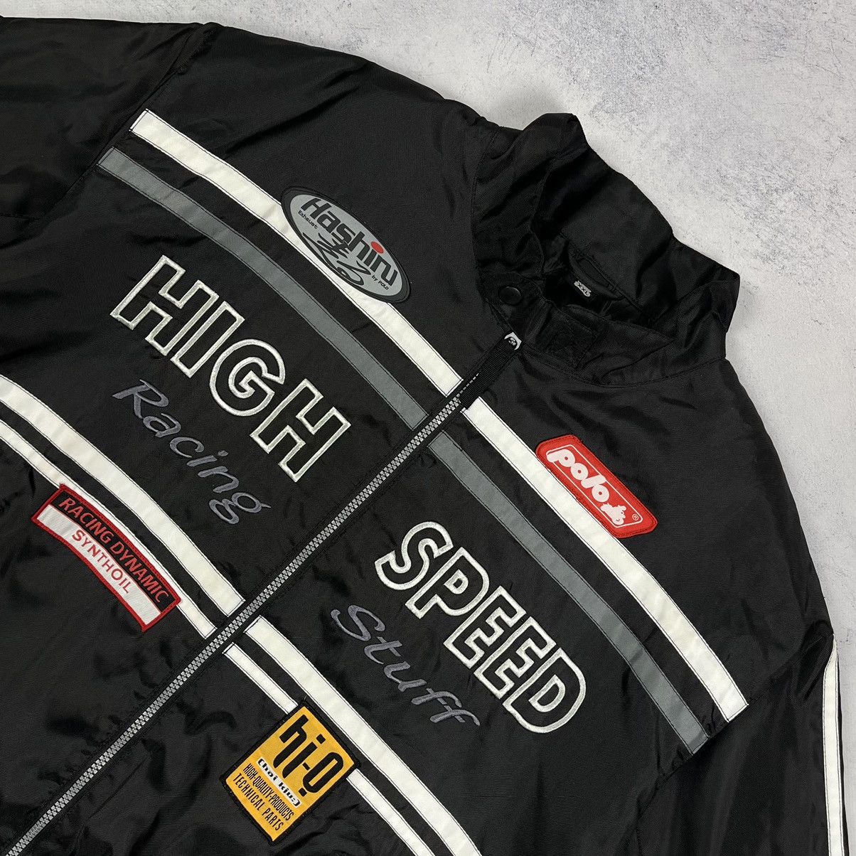 NASCAR Vintage High Speed Racing Bomber Jacket 90’s Size US XXL / EU 58 / 5 - 8 Thumbnail