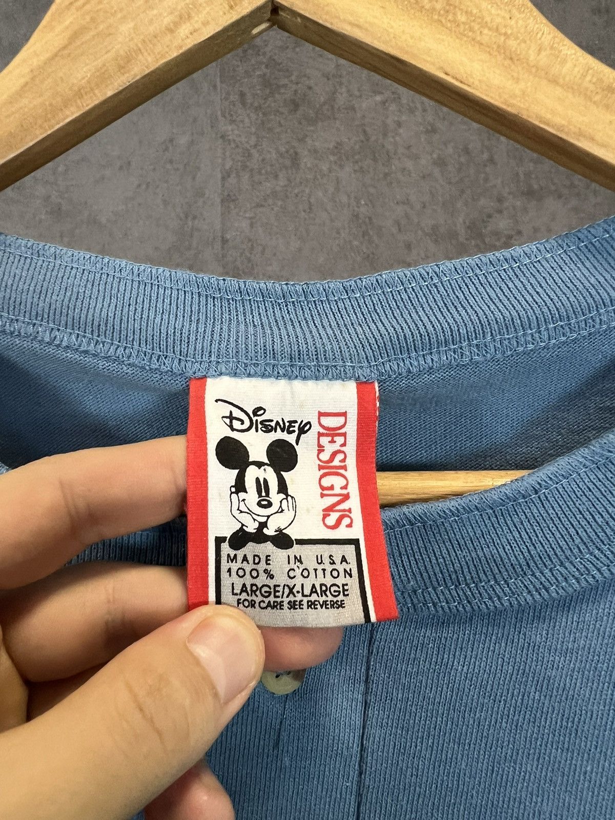 Mickey Mouse × Vintage Mickey Mouse vintage made in USA tee Size US XL / EU 56 / 4 - 4 Thumbnail