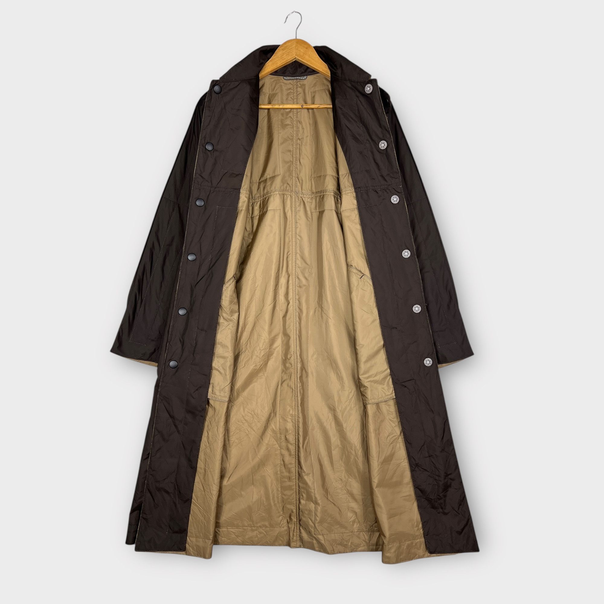 Pleats Please Issey Miyake Pleats Please Issey Miyake Reversible Long Coat Size L / US 10 / IT 46 - 6 Thumbnail