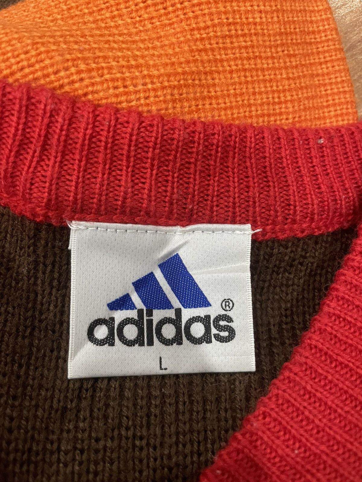 Adidas Vintage Adidas knitwear Size L / US 10 / IT 46 - 3 Thumbnail