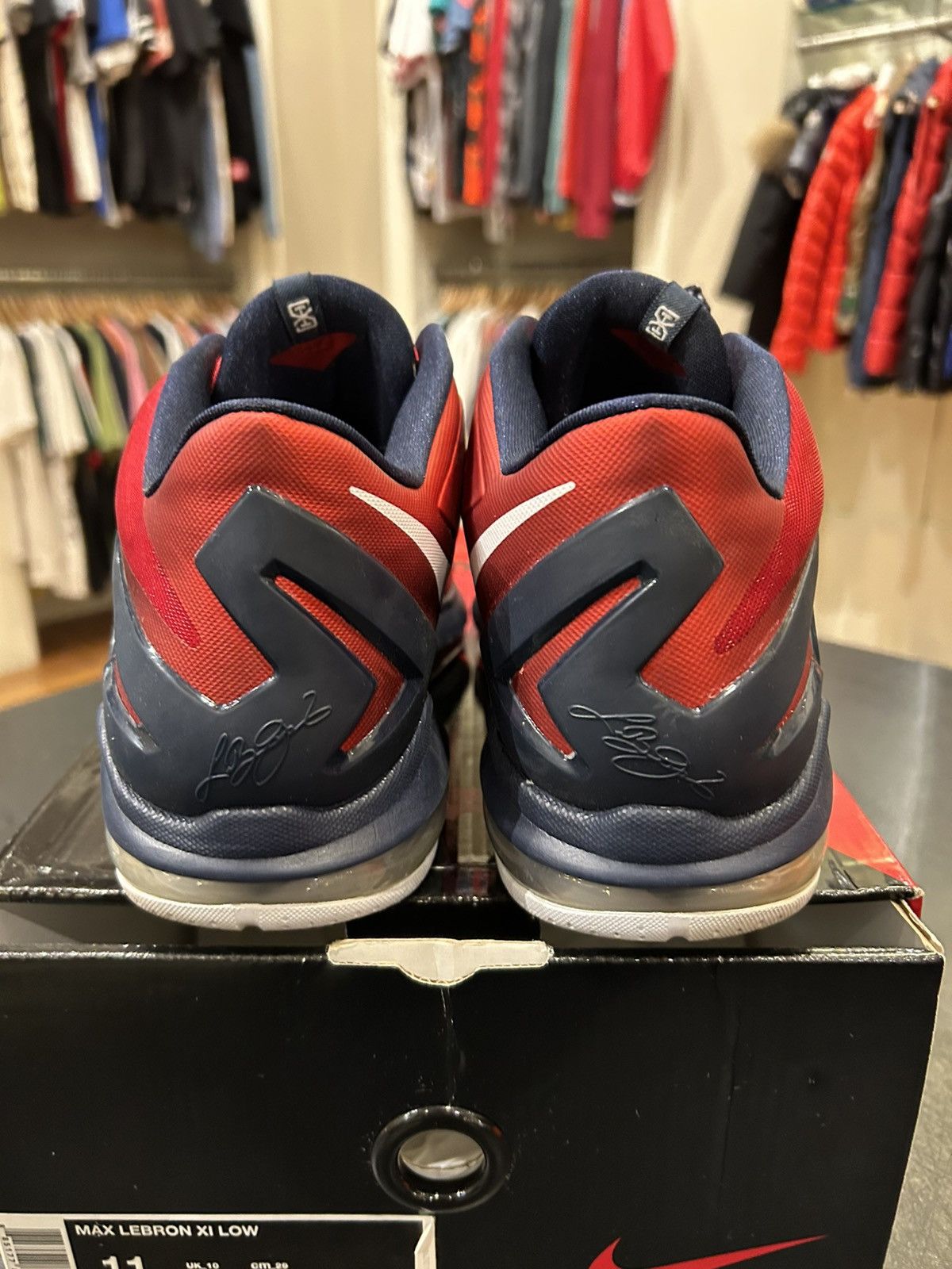 Nike Lebron 11 Low ‘Independence Day’ Size US 11 / EU 44 - 3 Thumbnail